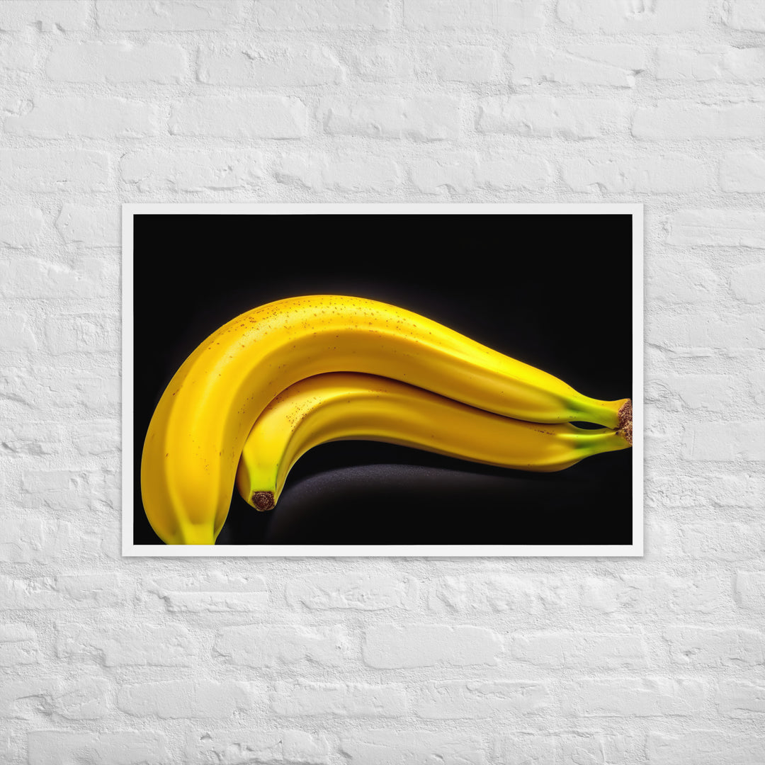 Banana Framed poster 🤤 from Yumify.AI