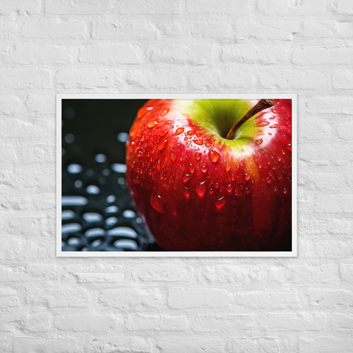 Apple Framed poster 🤤 from Yumify.AI