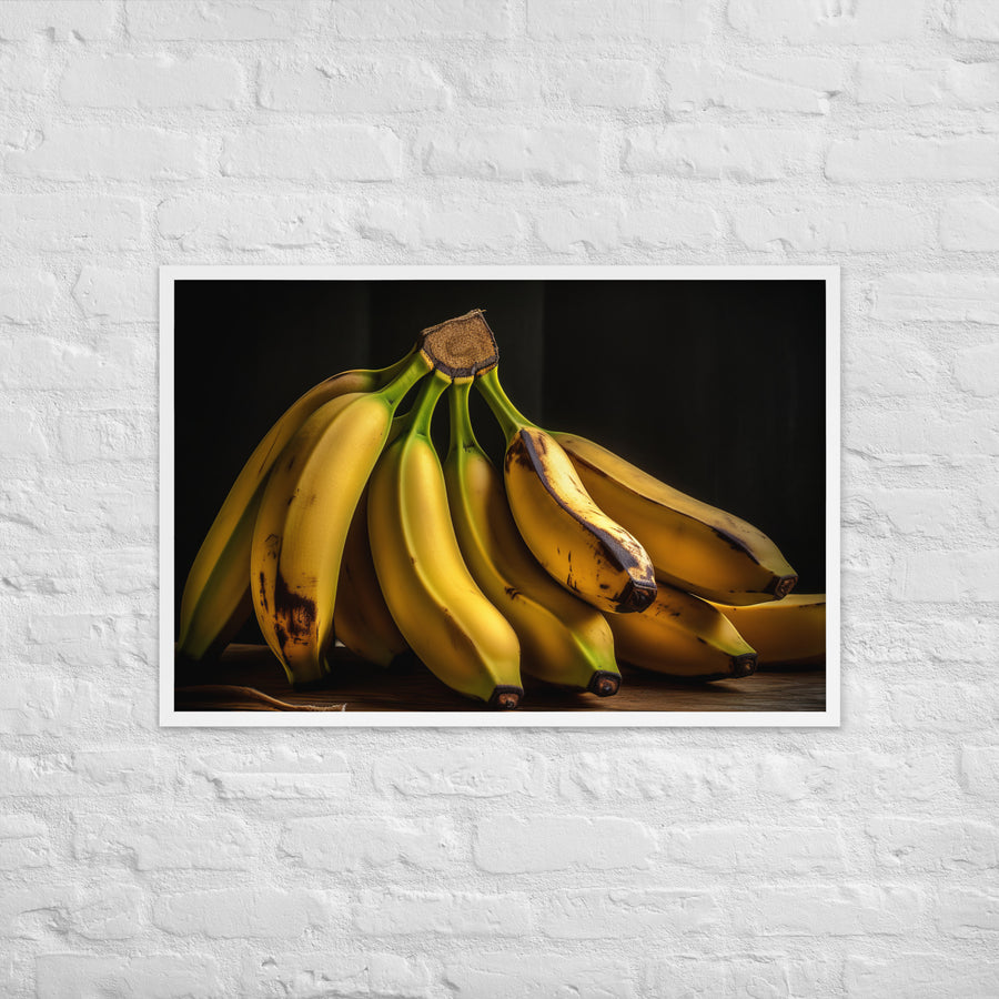 The Art of Banana Framed poster 🤤 from Yumify.AI