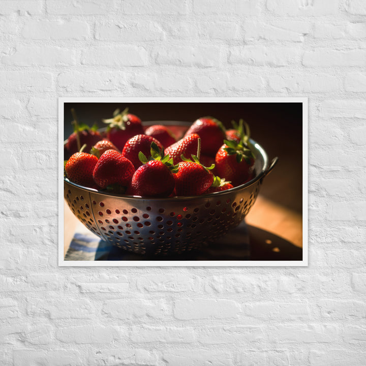 Sun Kissed Berries Framed poster 🤤 from Yumify.AI