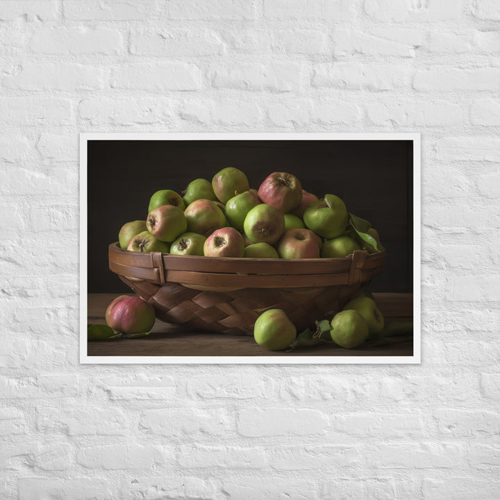 Guava Harvest Bounty Framed poster 🤤 from Yumify.AI