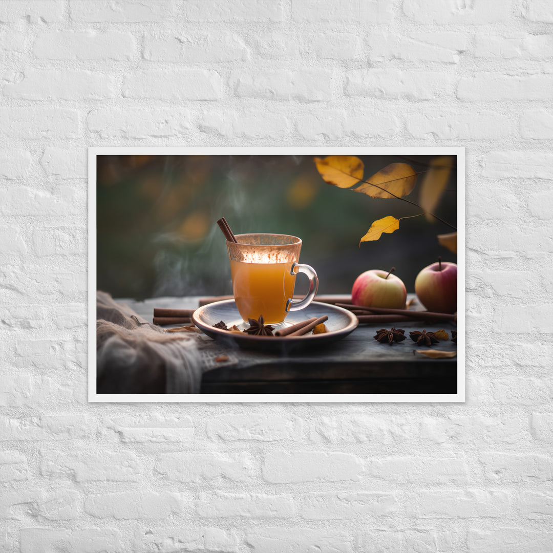 The Essence of Autumn Framed poster 🤤 from Yumify.AI