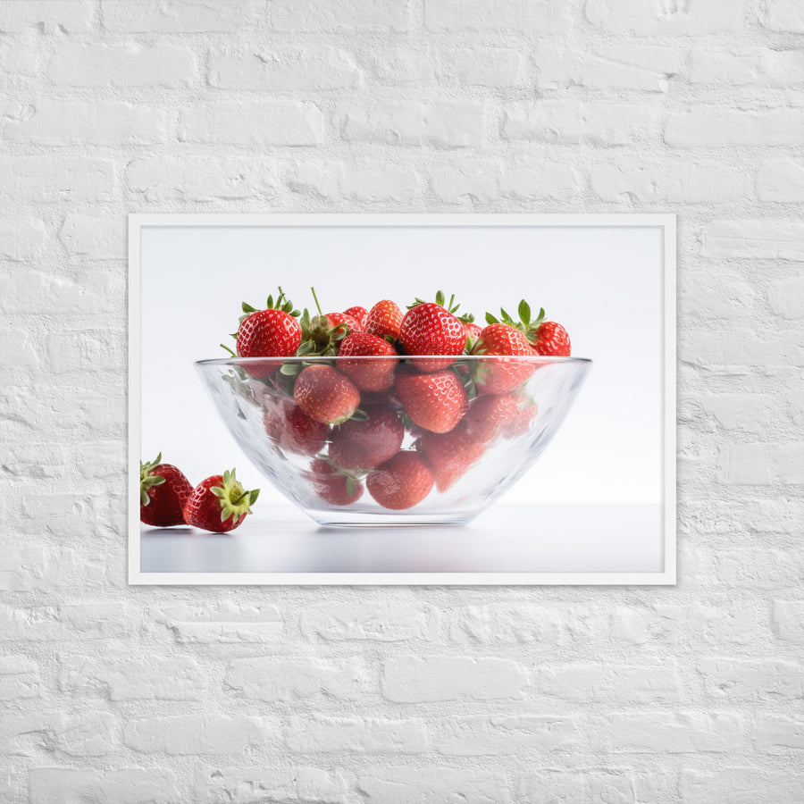 Berrylicious Treat Framed poster 🤤 from Yumify.AI