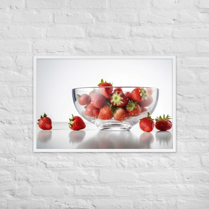 Berrylicious Treat Framed poster 🤤 from Yumify.AI