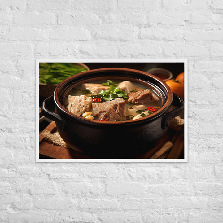 Bak Kut Teh Framed poster 🤤 from Yumify.AI