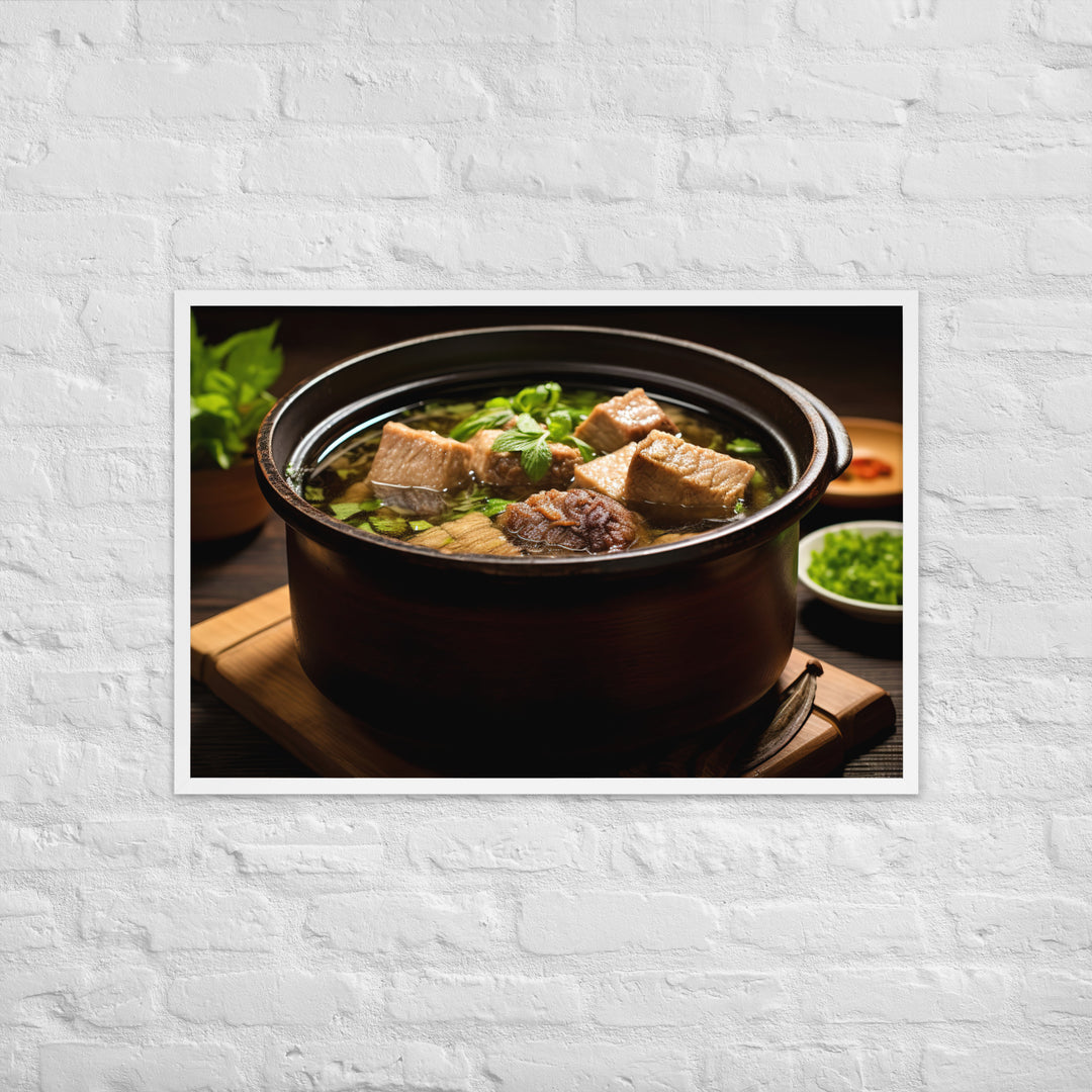 Bak Kut Teh Framed poster 🤤 from Yumify.AI