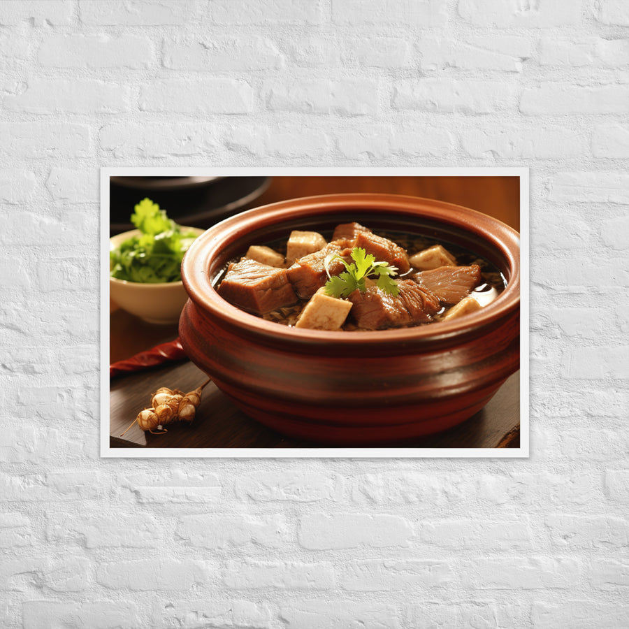 Bak Kut Teh Framed poster 🤤 from Yumify.AI