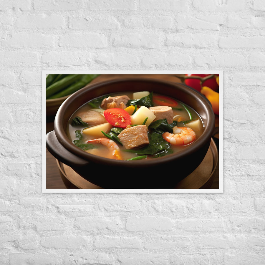 Sinigang Framed poster 🤤 from Yumify.AI