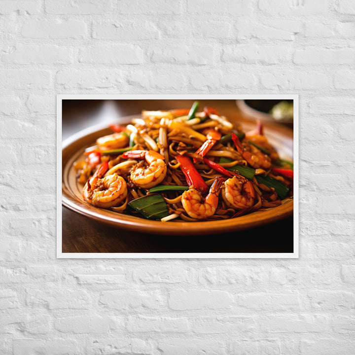 Mee Goreng Framed poster 🤤 from Yumify.AI