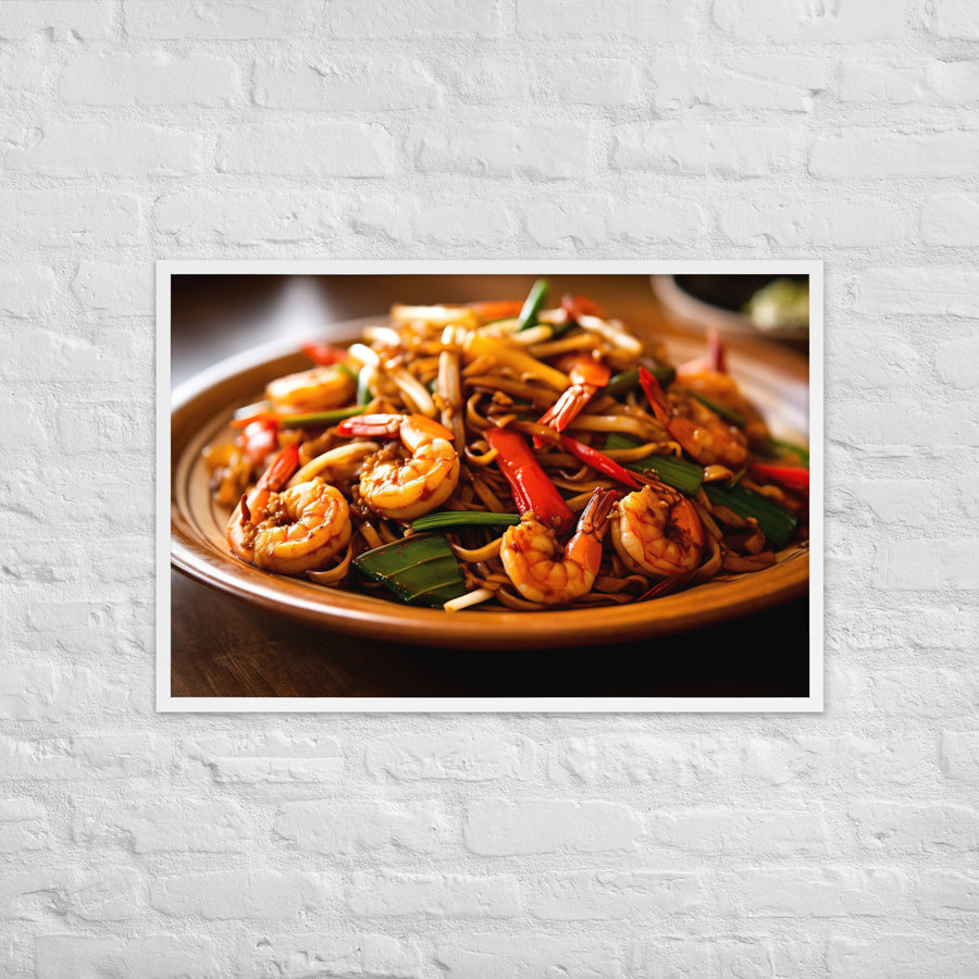 Mee Goreng Framed poster 🤤 from Yumify.AI