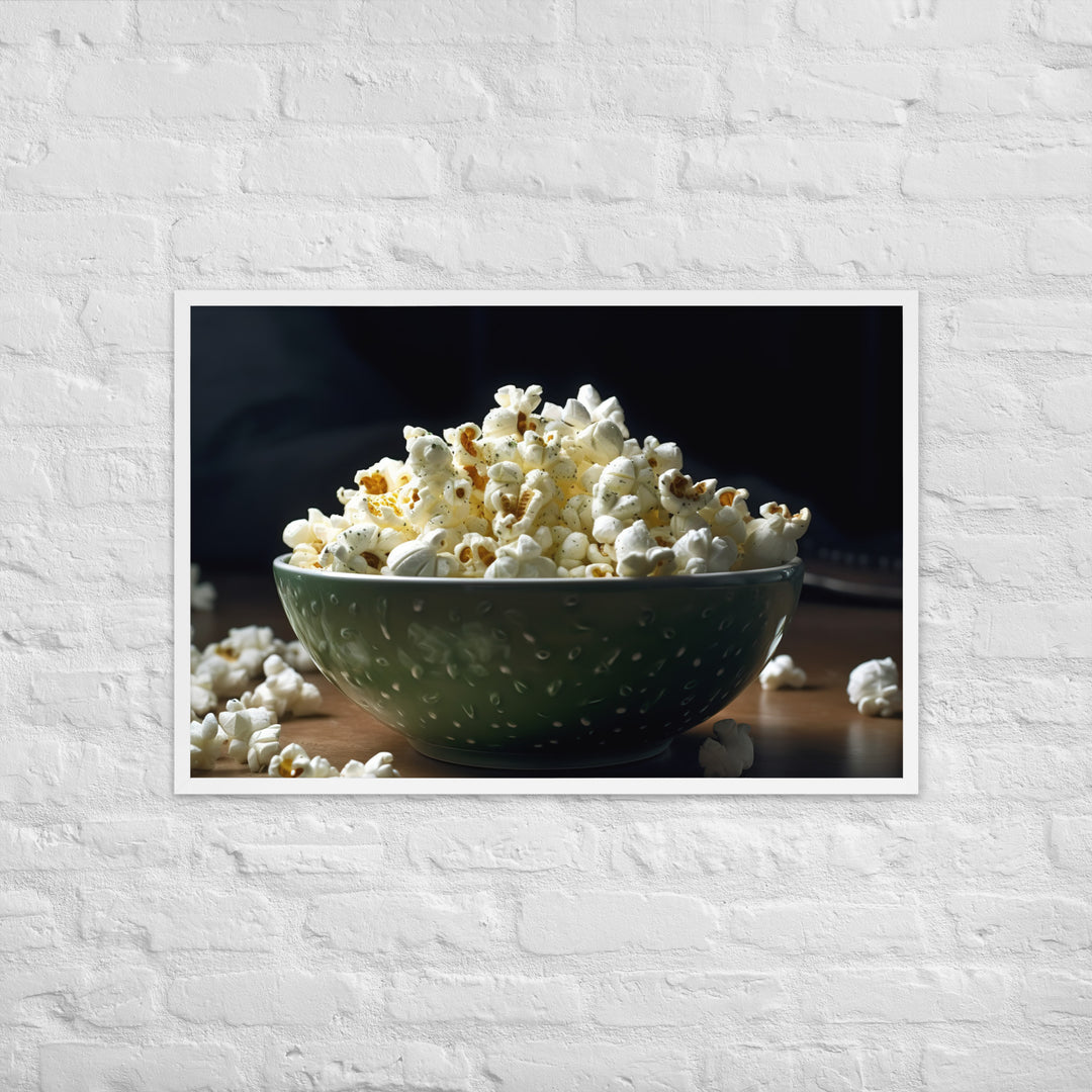 Ranch Popcorn Framed poster 🤤 from Yumify.AI