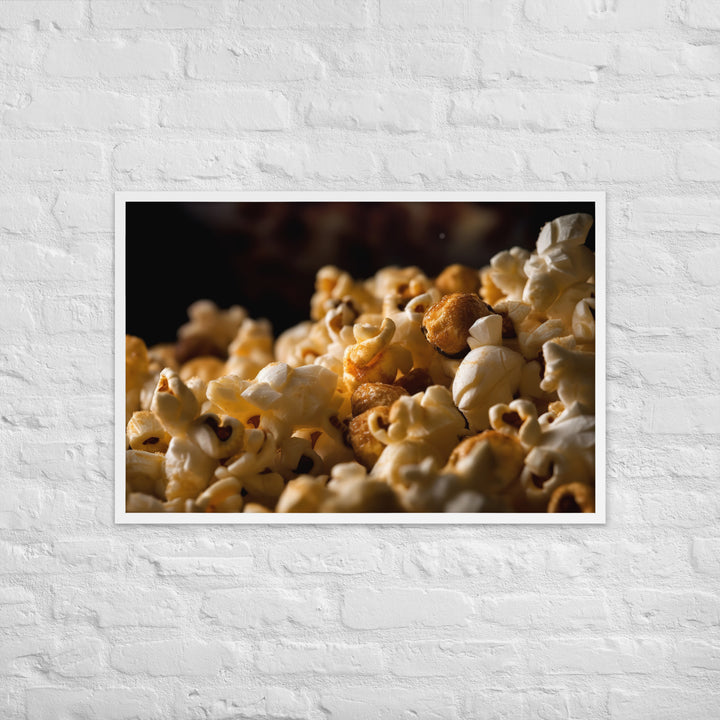 Kettle Corn Framed poster 🤤 from Yumify.AI