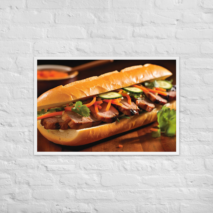 Banh Mi Framed poster 🤤 from Yumify.AI