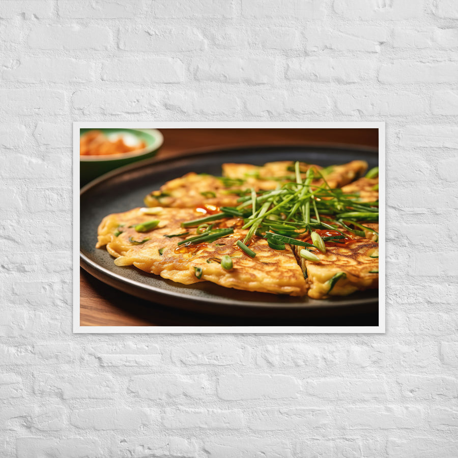 Haemul Pajeon Framed poster 🤤 from Yumify.AI