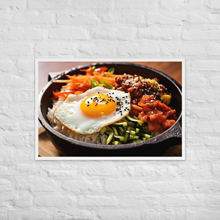 Bibimbap Framed poster 🤤 from Yumify.AI