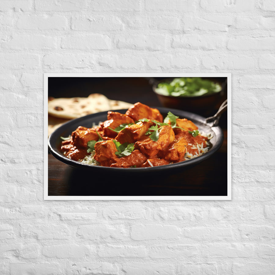 Tikka Masala Framed poster 🤤 from Yumify.AI