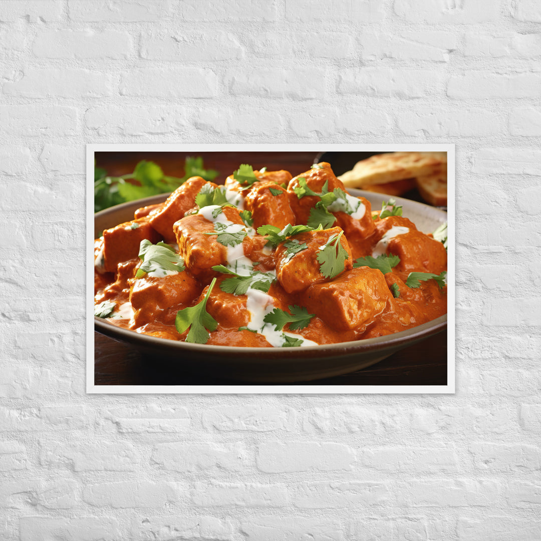 Tikka Masala Framed poster 🤤 from Yumify.AI