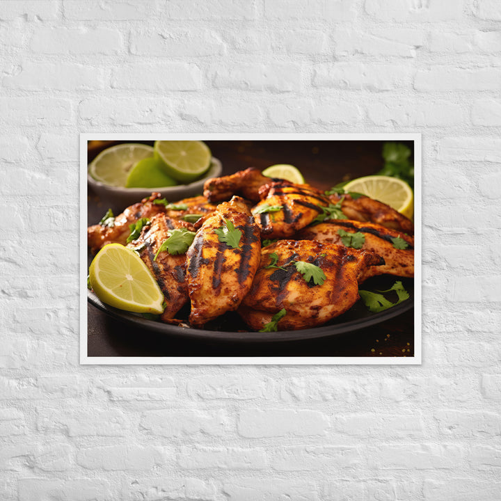 Tandoori Chicken Framed poster 🤤 from Yumify.AI