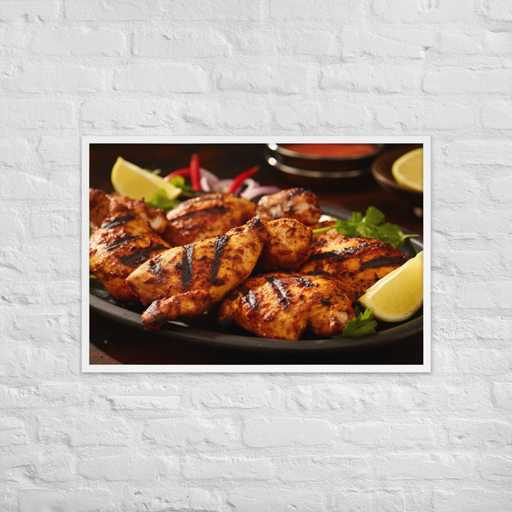 Tandoori Chicken Framed poster 🤤 from Yumify.AI