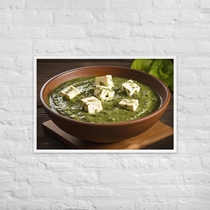 Palak Paneer Framed poster 🤤 from Yumify.AI