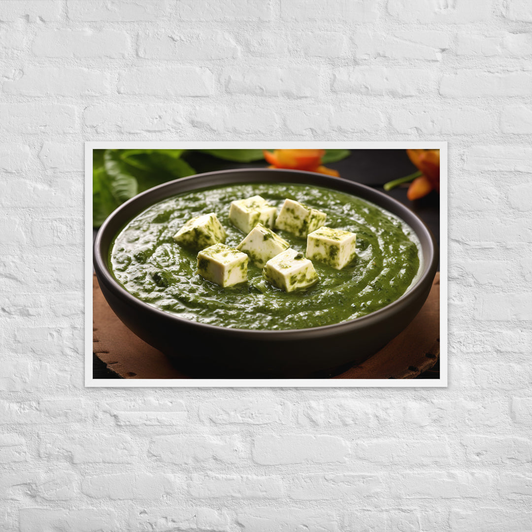 Palak Paneer Framed poster 🤤 from Yumify.AI