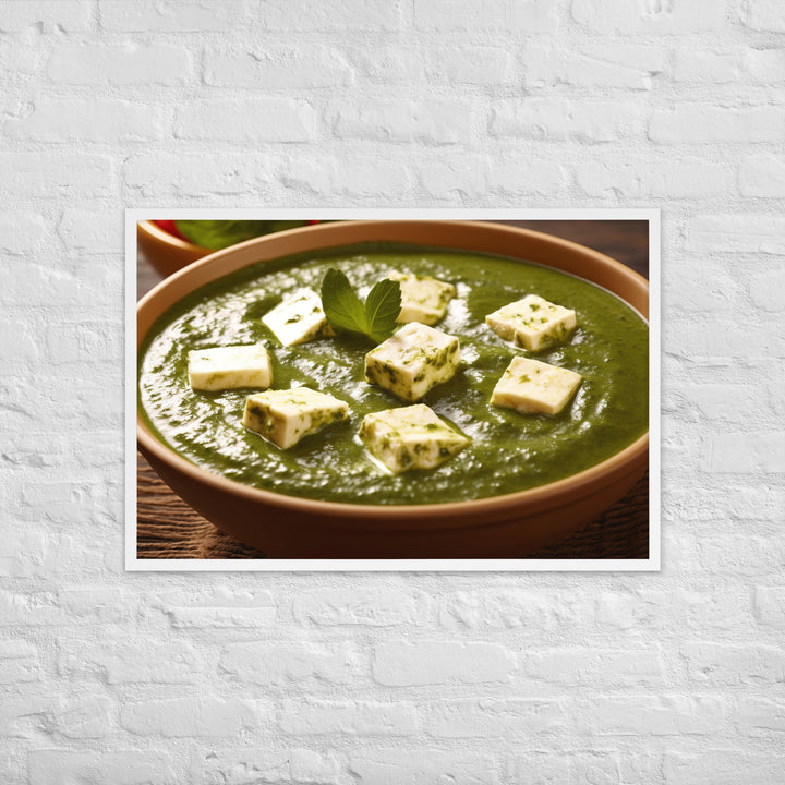 Palak Paneer Framed poster 🤤 from Yumify.AI