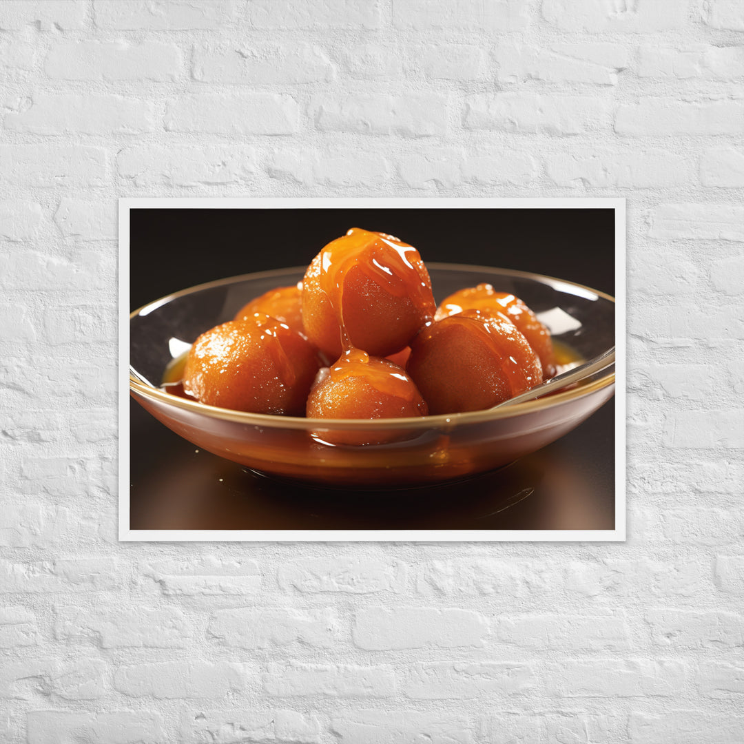 Gulab Jamun Framed poster 🤤 from Yumify.AI