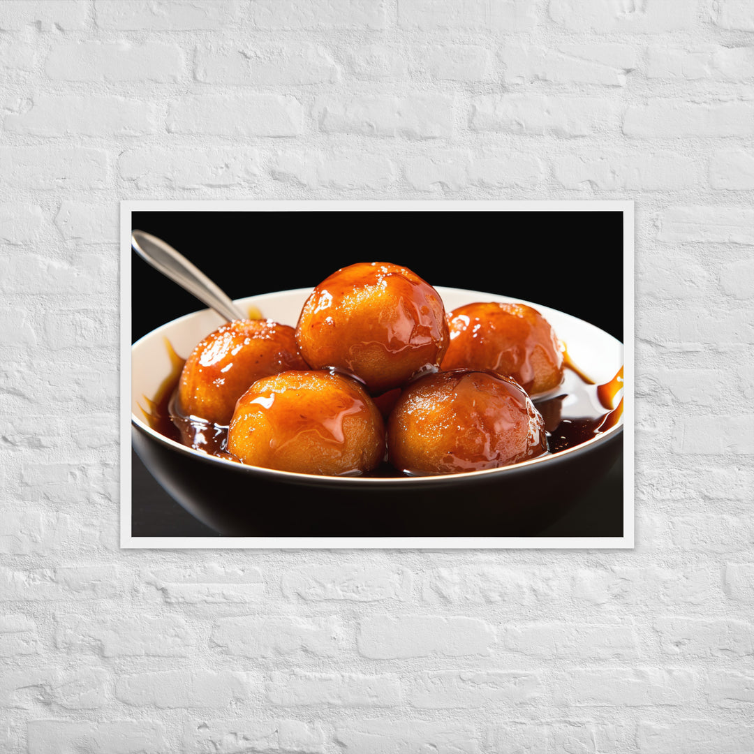 Gulab Jamun Framed poster 🤤 from Yumify.AI