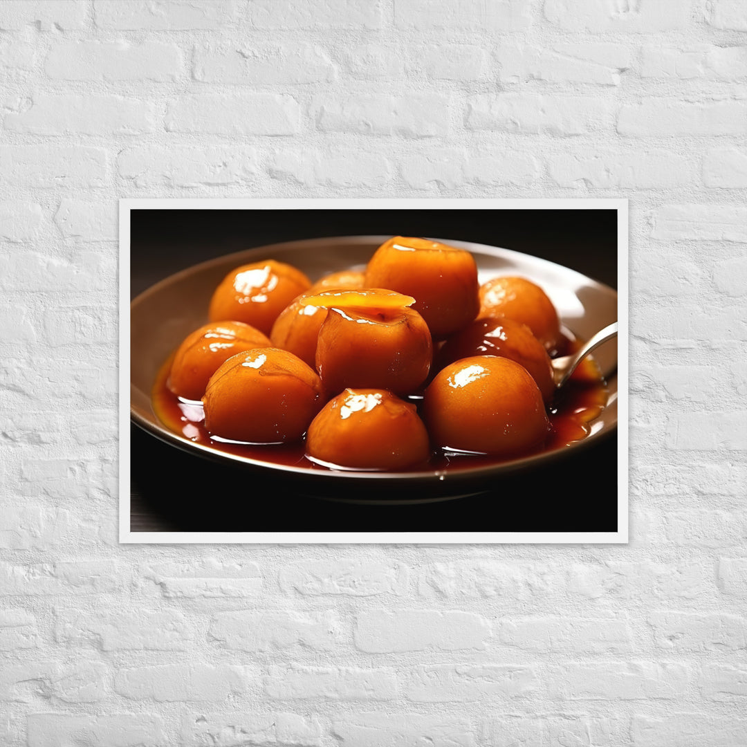 Gulab Jamun Framed poster 🤤 from Yumify.AI