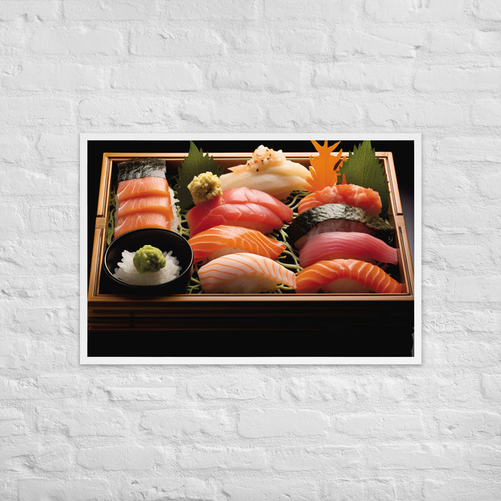 Sushi Framed poster 🤤 from Yumify.AI