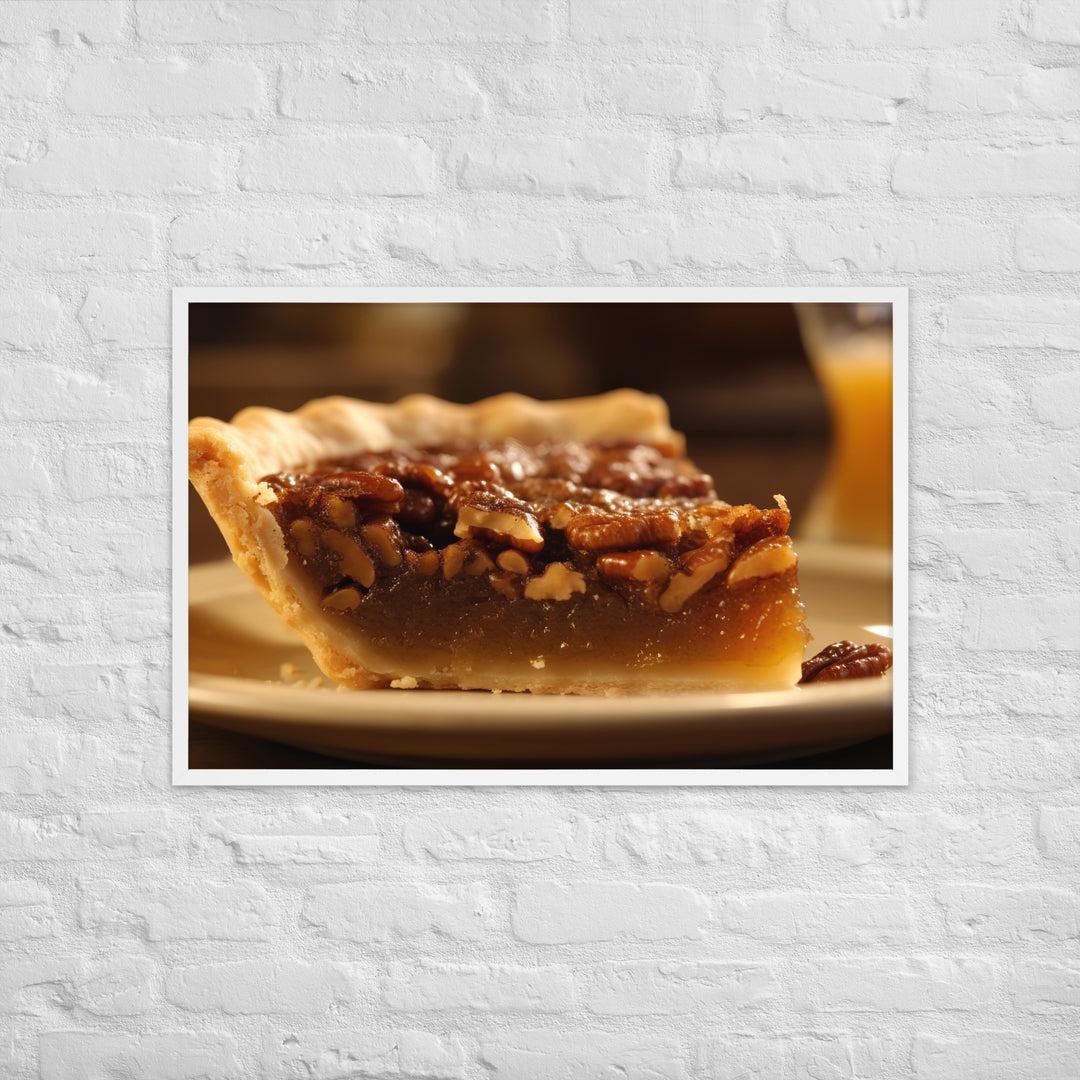 Butter Tart Framed poster 🤤 from Yumify.AI