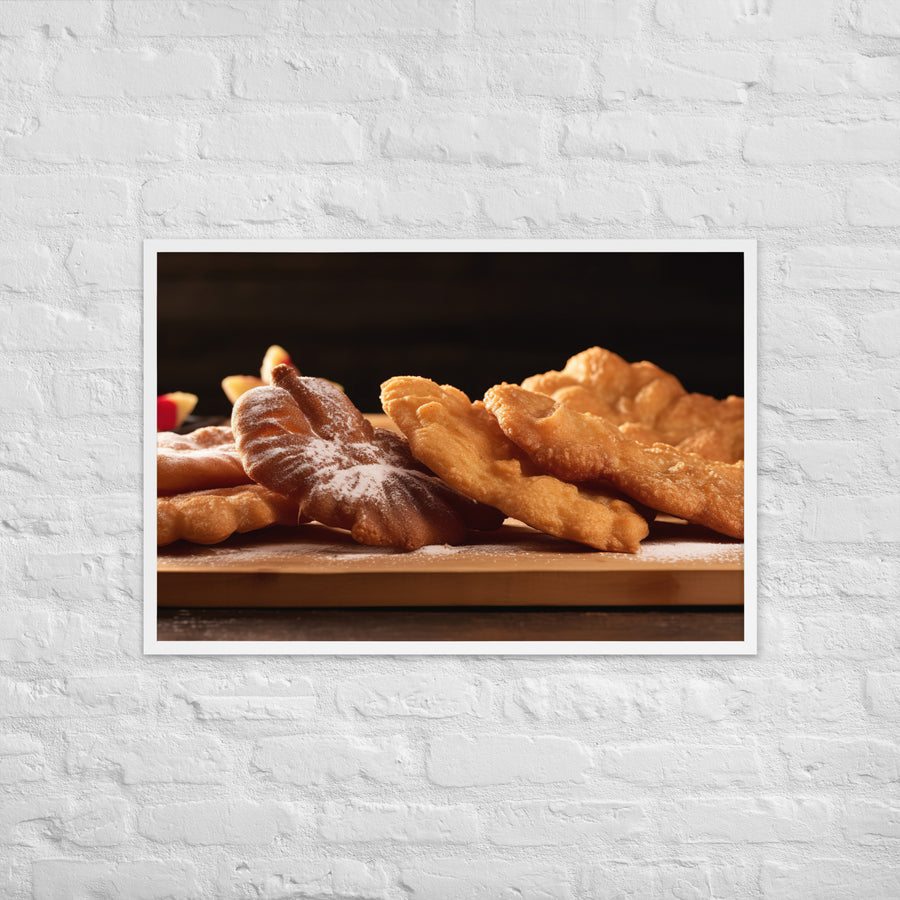 Beaver Tails Framed poster 🤤 from Yumify.AI