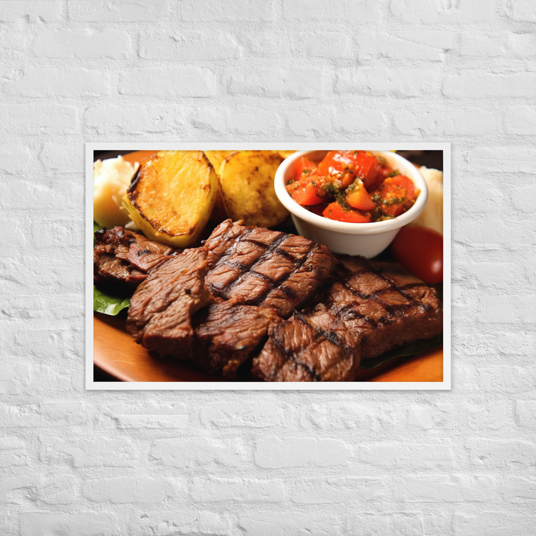 Nyama Choma Framed poster 🤤 from Yumify.AI