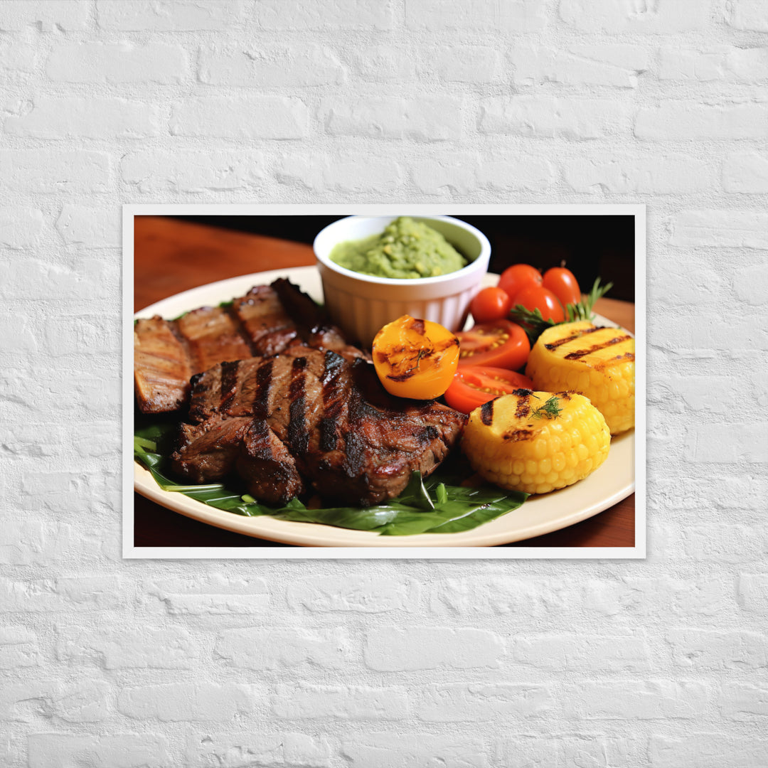 Nyama Choma Framed poster 🤤 from Yumify.AI