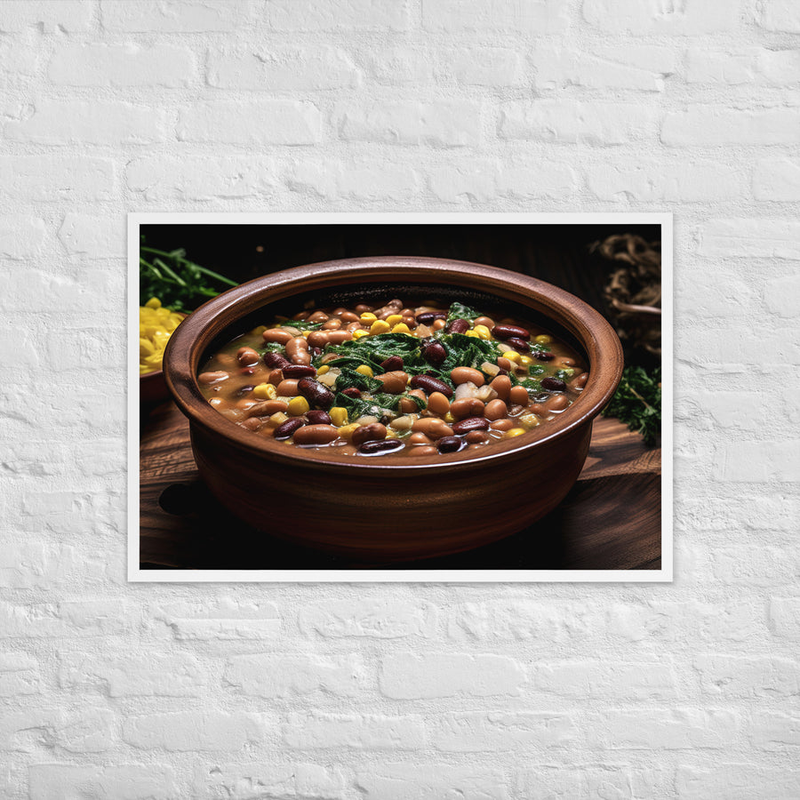 Githeri Framed poster 🤤 from Yumify.AI