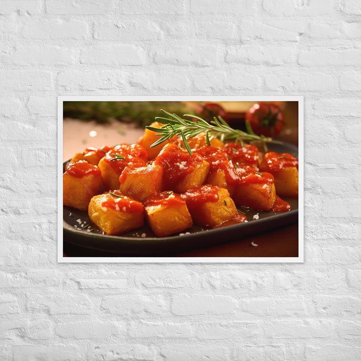 Patatas Bravas Framed poster 🤤 from Yumify.AI