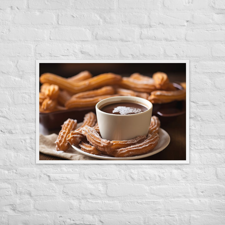 Churros Framed poster 🤤 from Yumify.AI