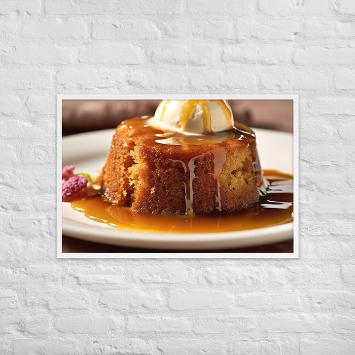 Malva Pudding Framed poster 🤤 from Yumify.AI