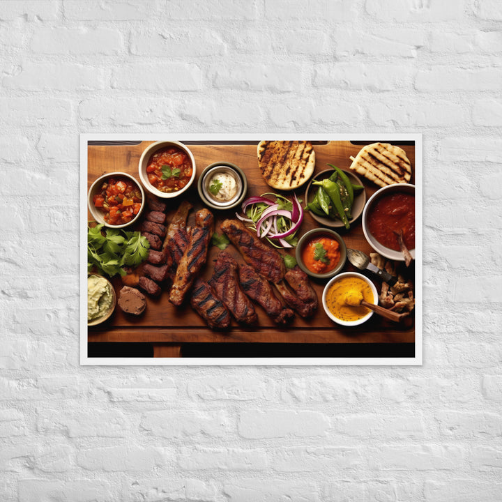 Braai Framed poster 🤤 from Yumify.AI