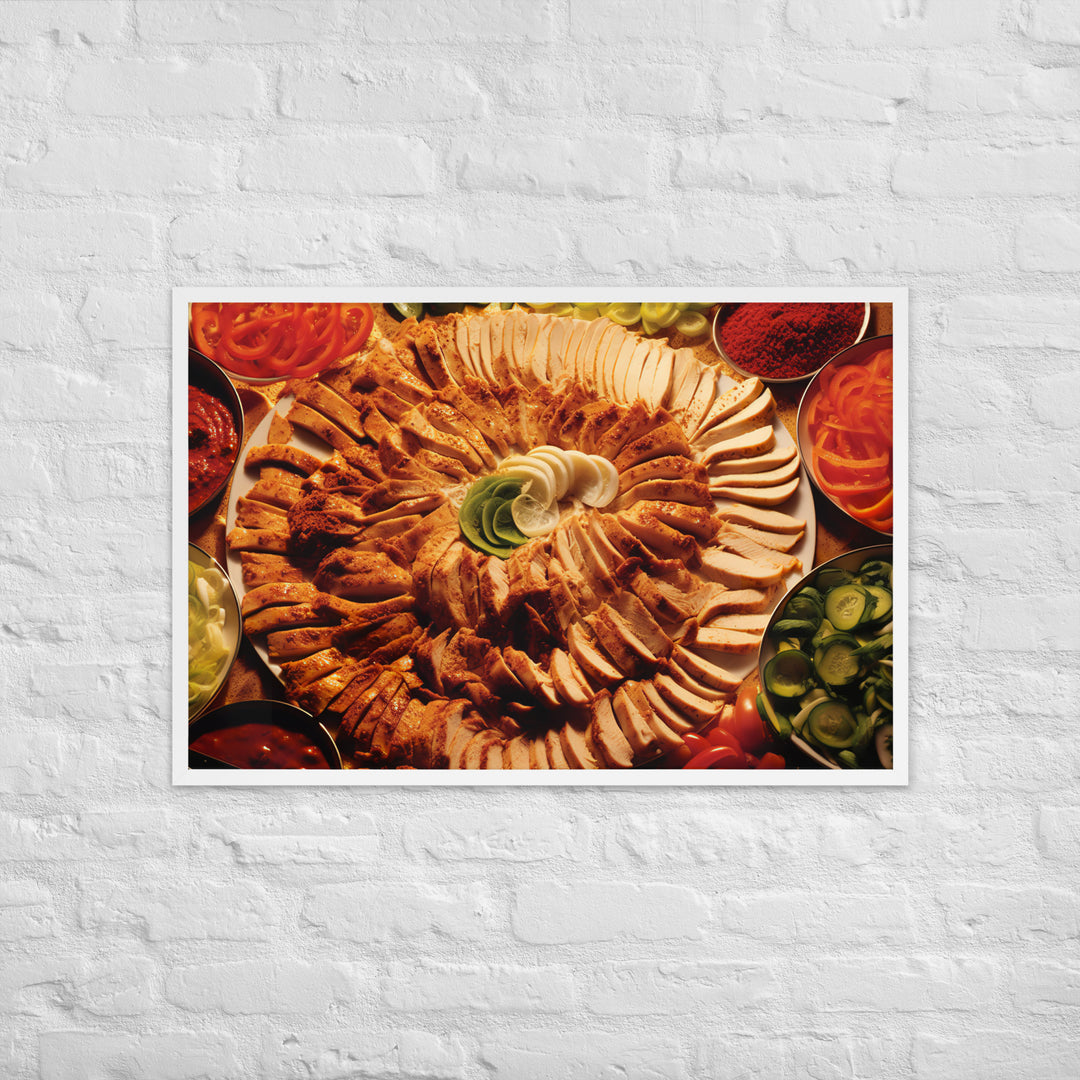 Shawarma Framed poster 🤤 from Yumify.AI