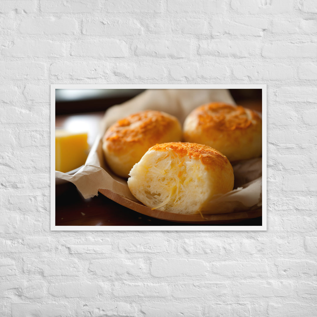 Po de Queijo Framed poster 🤤 from Yumify.AI