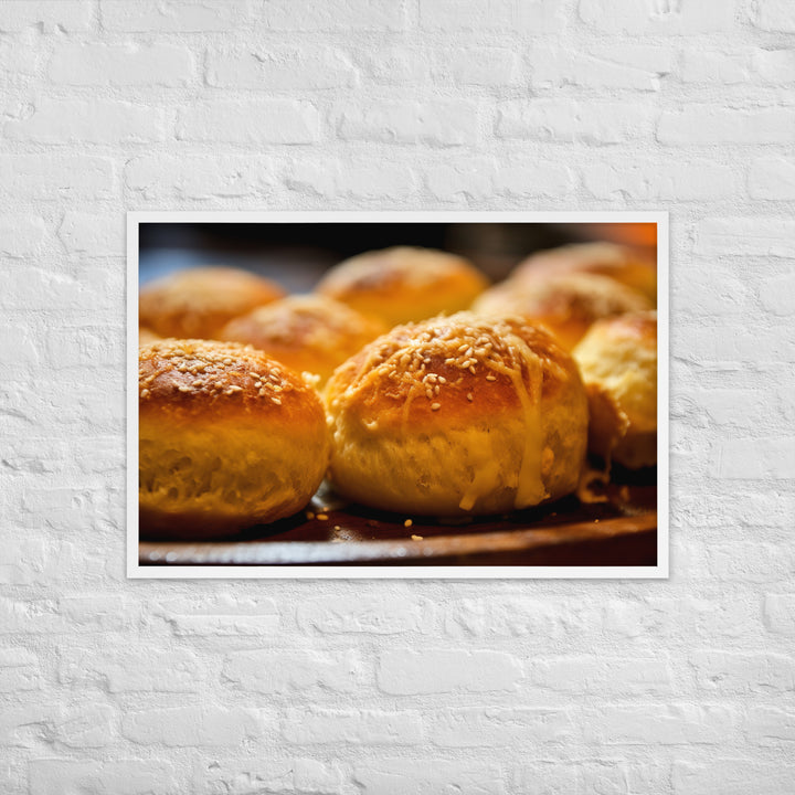 Po de Queijo Framed poster 🤤 from Yumify.AI