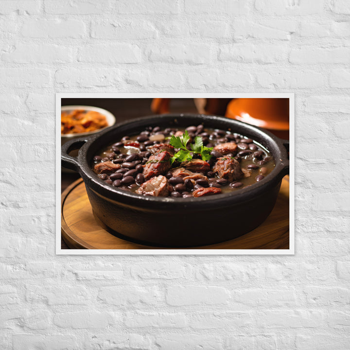 Feijoada Framed poster 🤤 from Yumify.AI