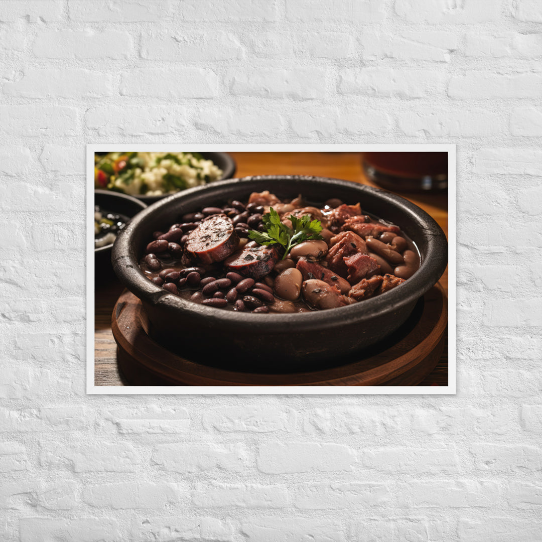 Feijoada Framed poster 🤤 from Yumify.AI