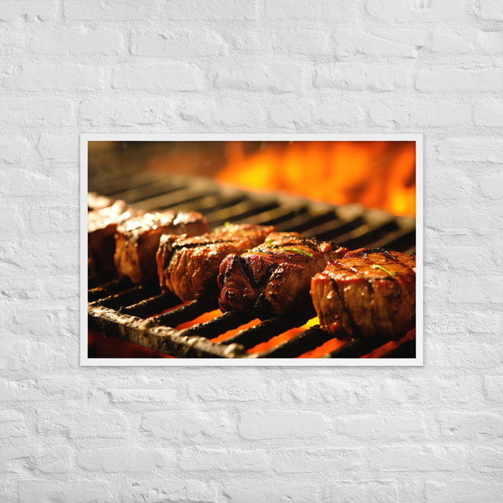 Churrasco Framed poster 🤤 from Yumify.AI