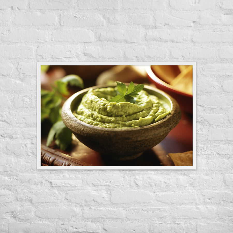 Guacamole Framed poster 🤤 from Yumify.AI
