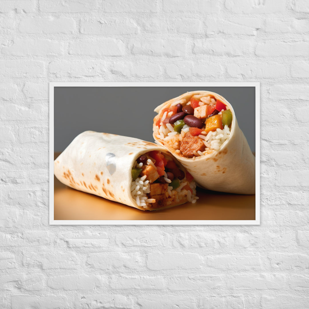 Burritos Framed poster 🤤 from Yumify.AI