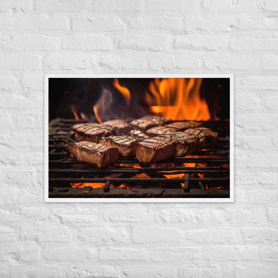 Asado Framed poster 🤤 from Yumify.AI