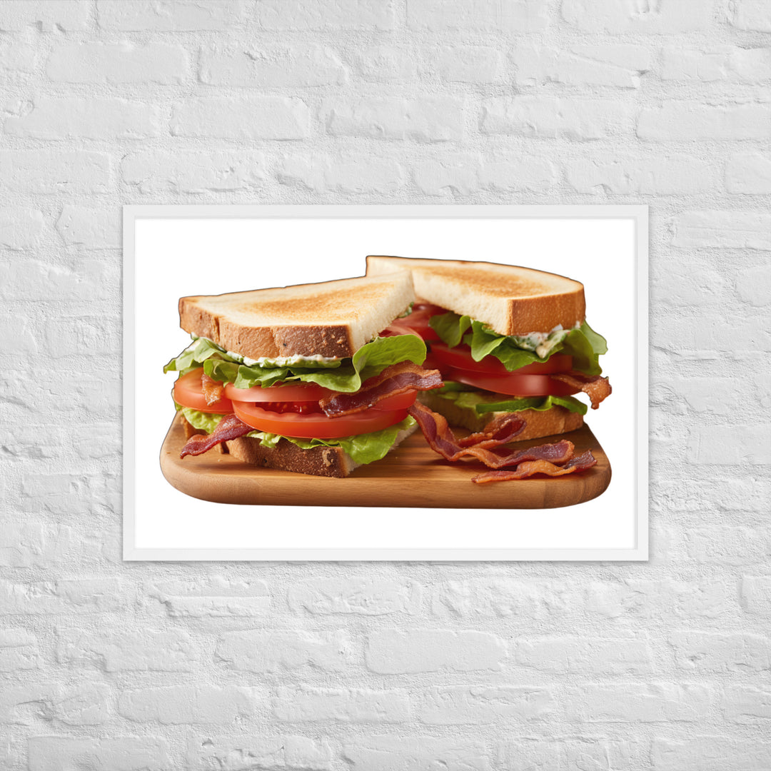 Classic BLT Sandwich Framed poster 🤤 from Yumify.AI