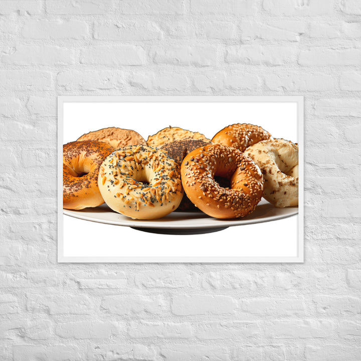 Everything Bagel Framed poster 🤤 from Yumify.AI